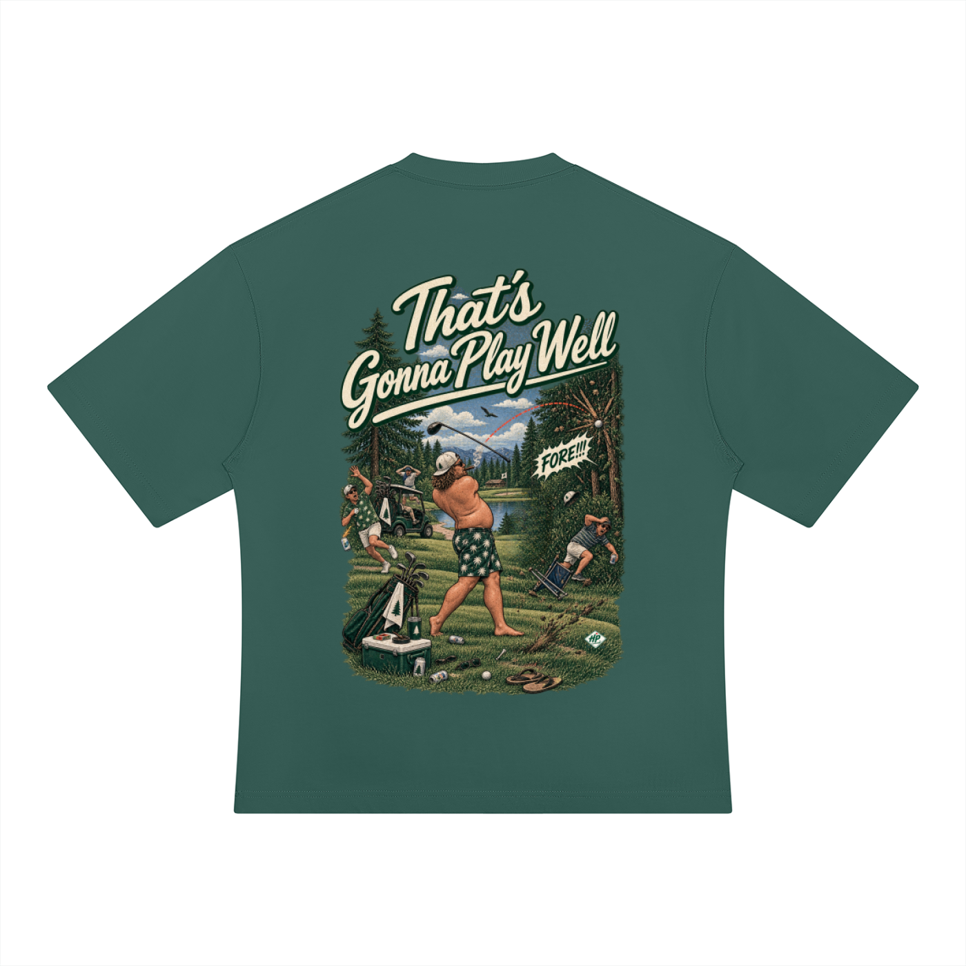 Fringe Life "That's Gonna Play Well" Oversized T-Shirt