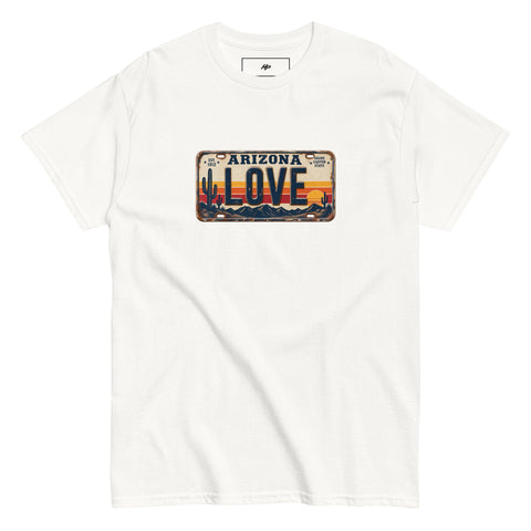 Love Arizona License Plate T-Shirt