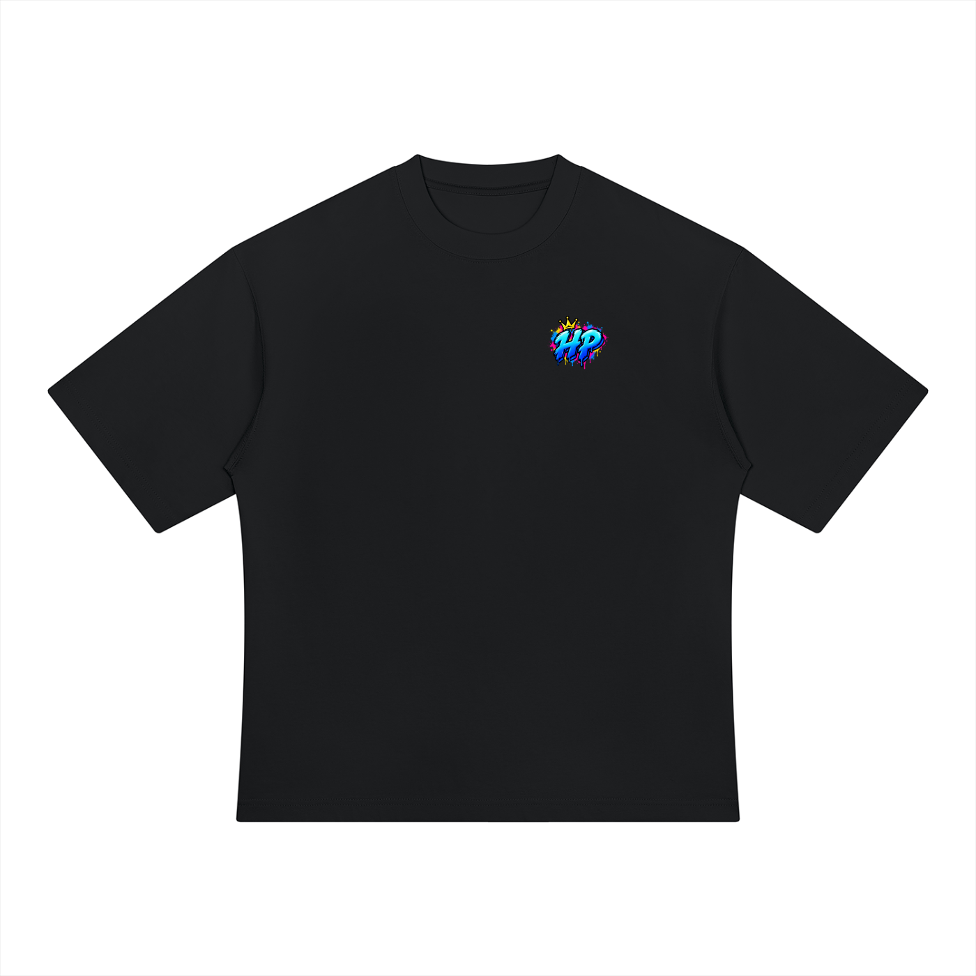 Deffo 80's Graffiti Oversized T-Shirt