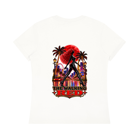 The Walking Red Vegas Women's Crewneck T-Shirt
