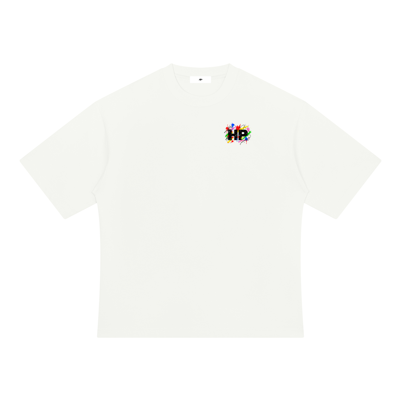 Signature Series Paint Splatter Oversized T-Shirt