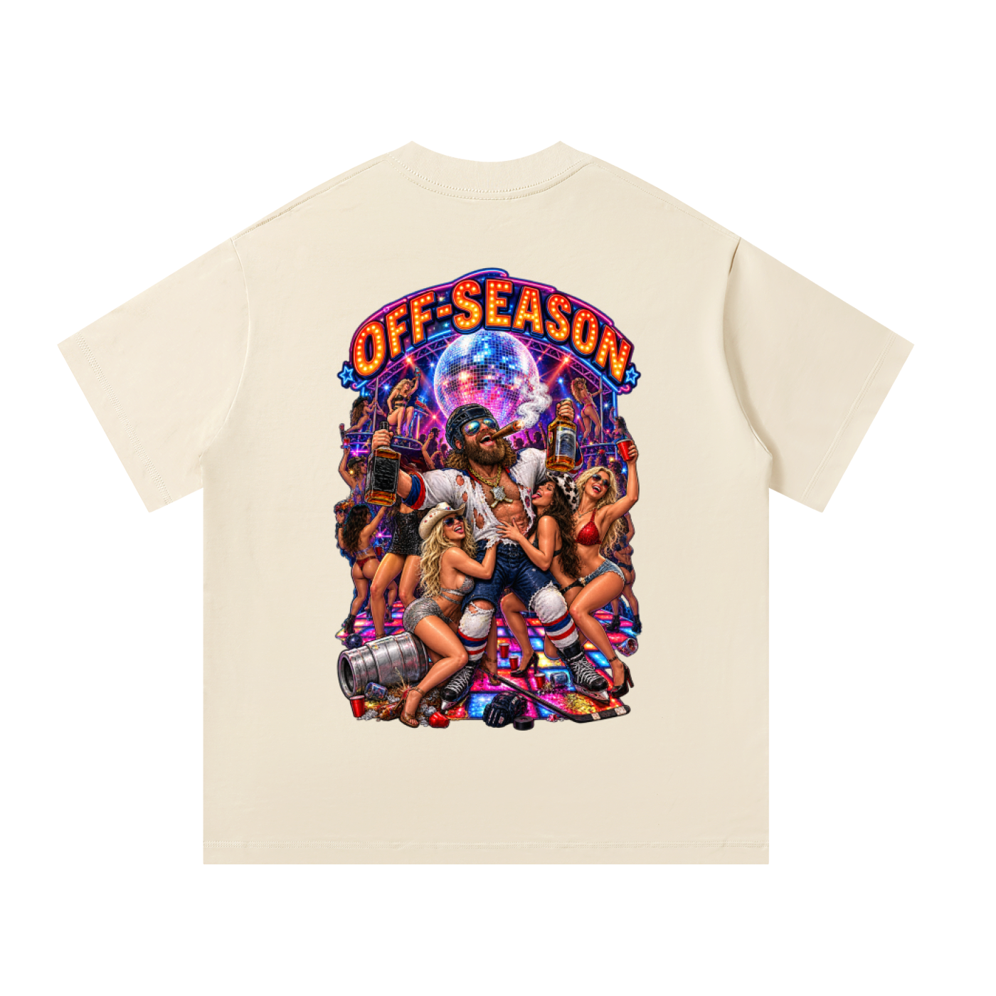 Off-Season Hockey Club Oversized T-Shirt