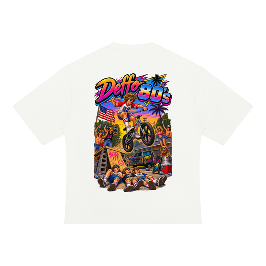 Deffo 80's BMX Risk Oversized T-Shirt