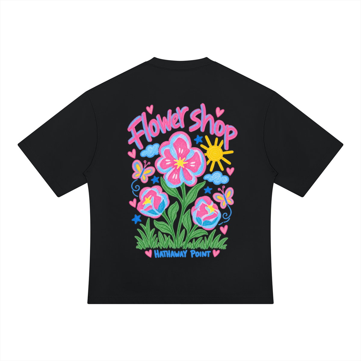 Signature Series Flower Shop Oversized T-Shirt