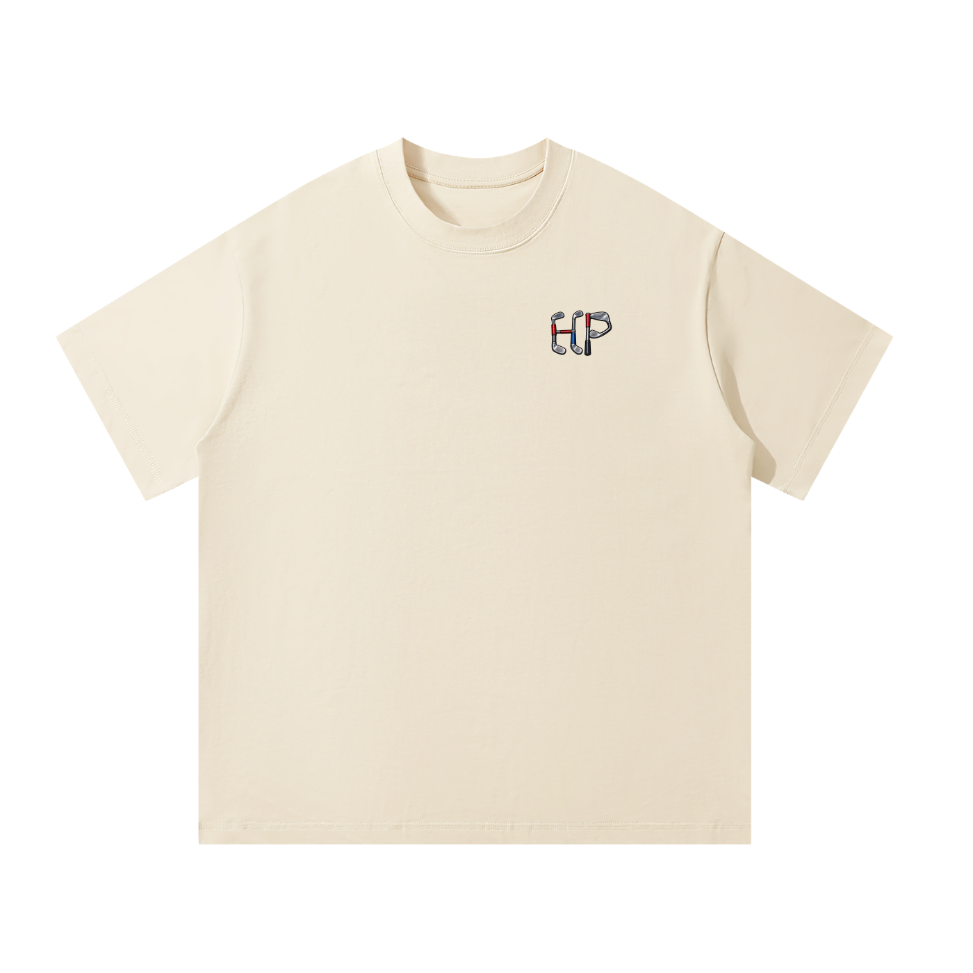 Off-Season Hockey Golf Cart Oversized T-Shirt