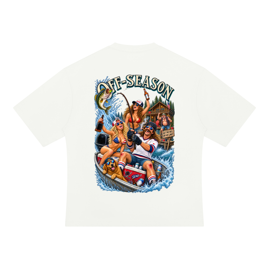 Off-Season Hockey Fishing T-Shirt