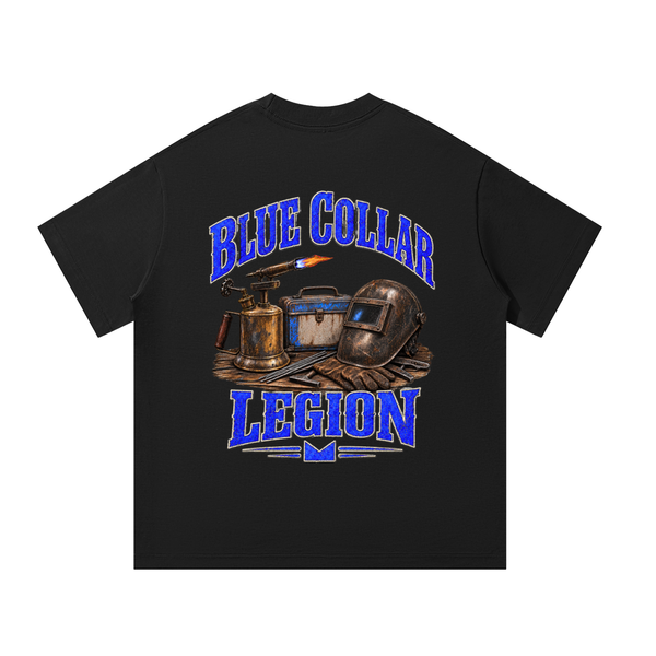 *LIMITED EDITION* Blue Collar Legion Welder Oversized T-Shirt