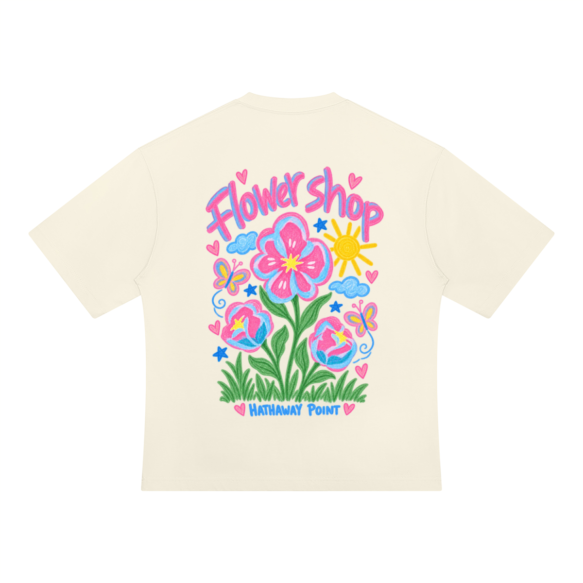 Signature Series Flower Shop Oversized T-Shirt