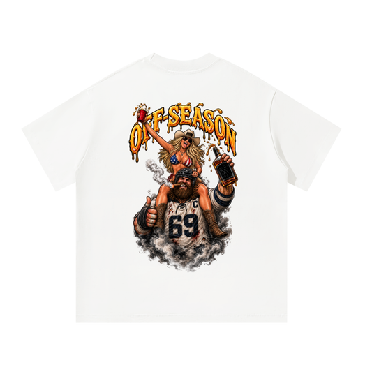 Off-Season Hockey Party Buds Oversized T-Shirt
