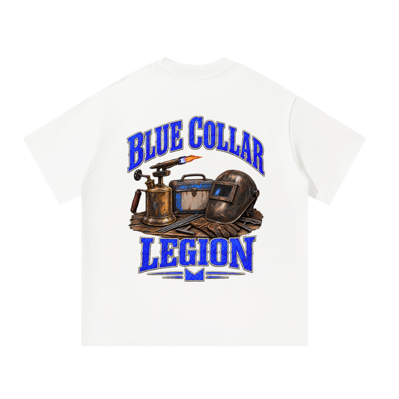 Blue Collar Legion Welder Oversized T-Shirt