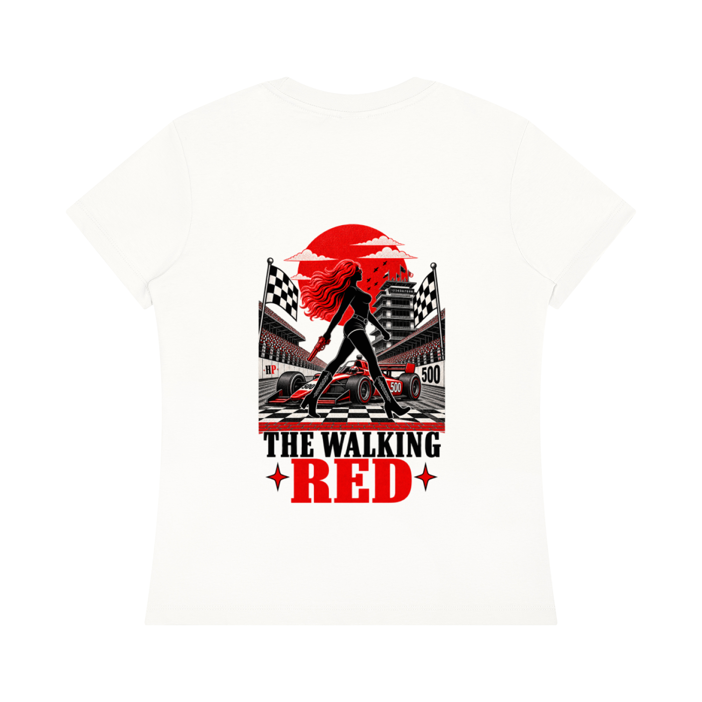 The Walking Red Brickyard Women's Crewneck T-Shirt