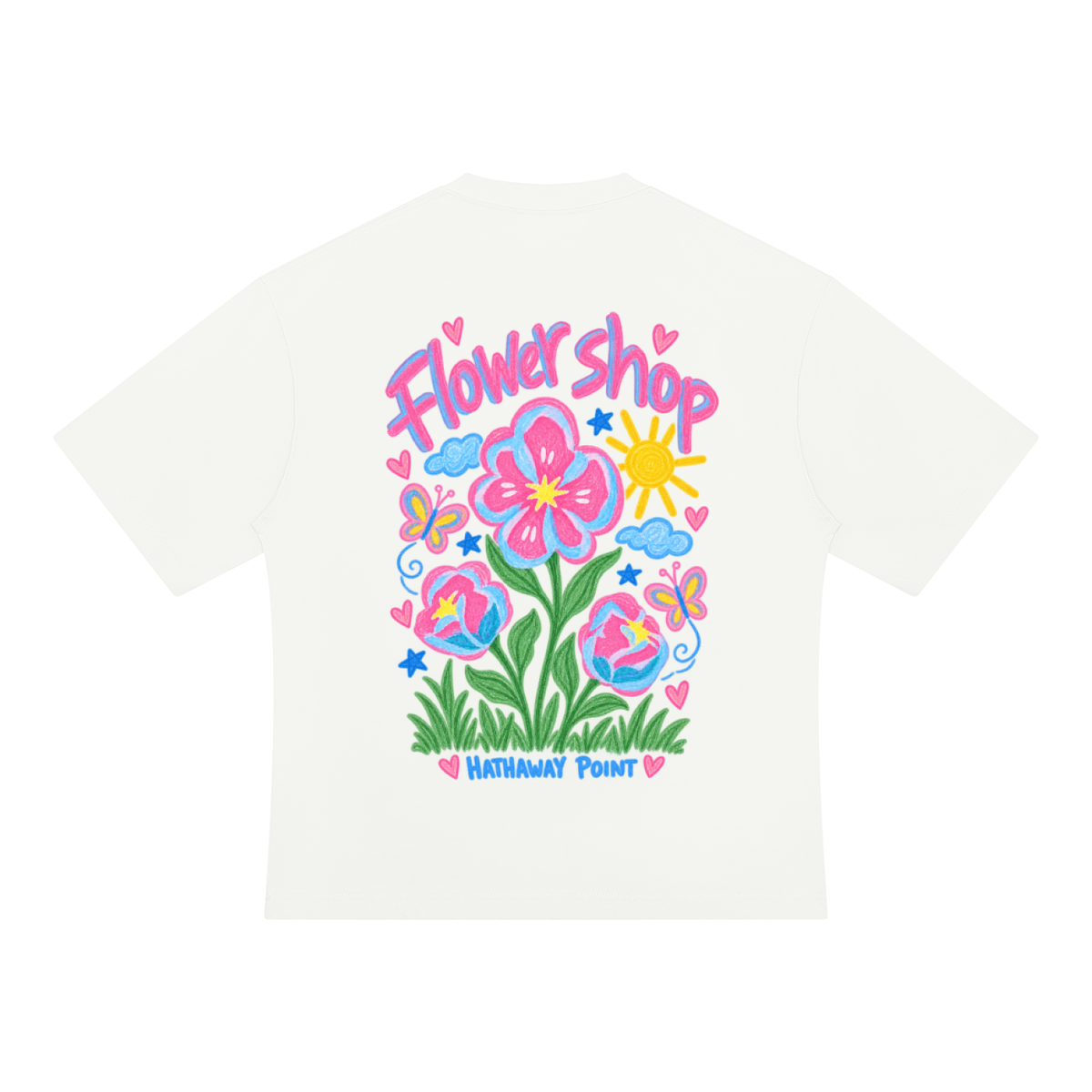 Signature Series Flower Shop Oversized T-Shirt