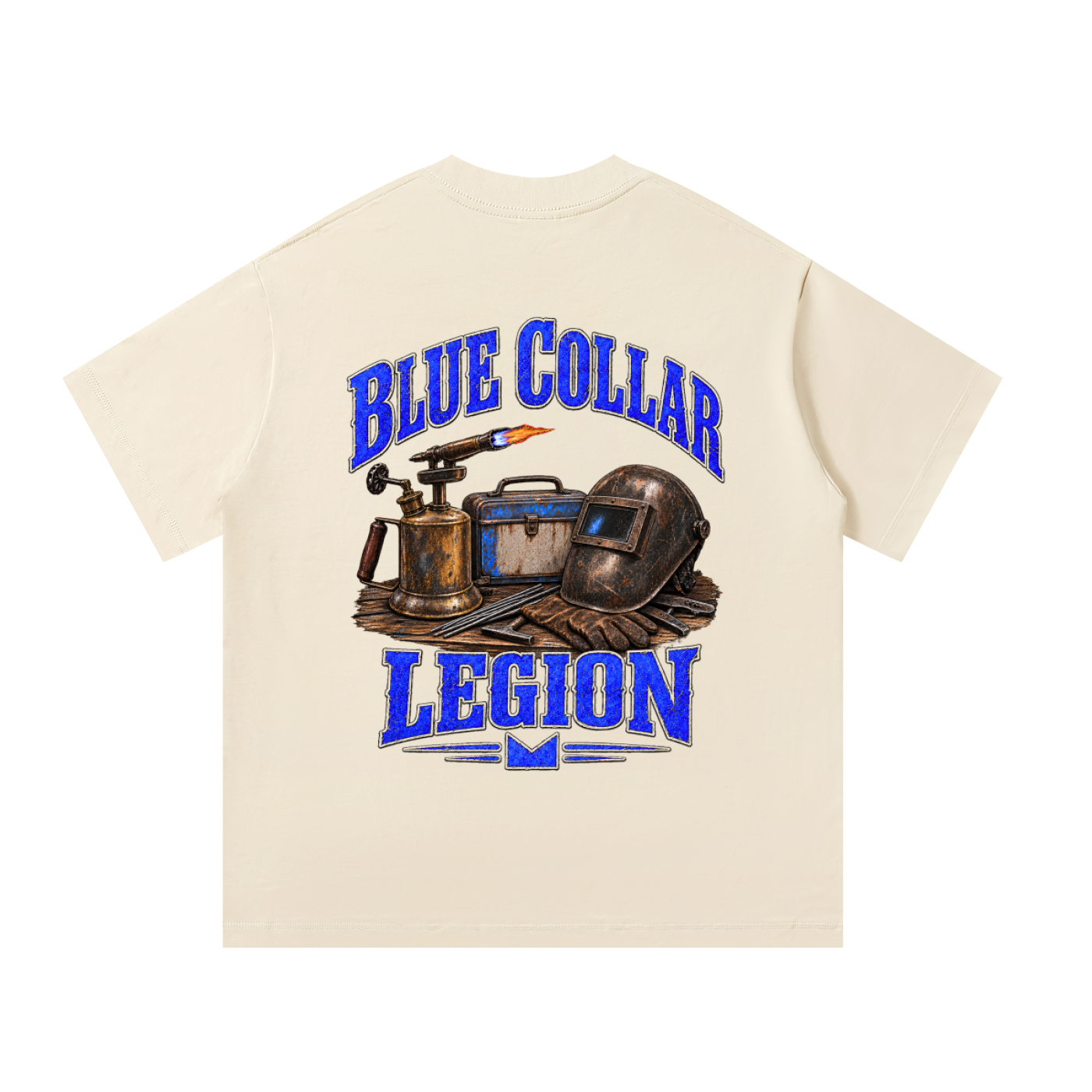 Blue Collar Legion Welder Oversized T-Shirt