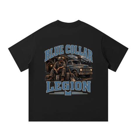 *LIMITED EDITION* Blue Collar Legion Coal Miner Oversized T-Shirt