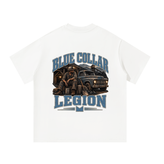Blue Collar Legion Coal Miner Oversized T-Shirt