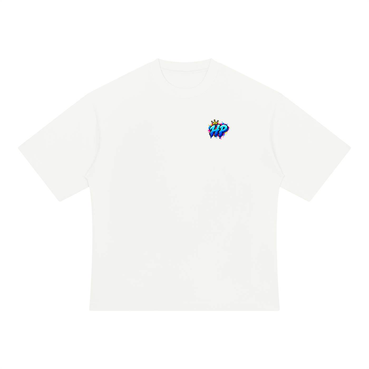 Deffo 80's Graffiti Oversized T-Shirt