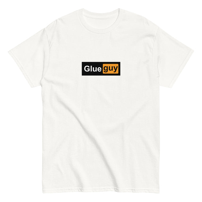 Flat white shirt front